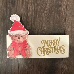 Teddy bear Christmas decor
